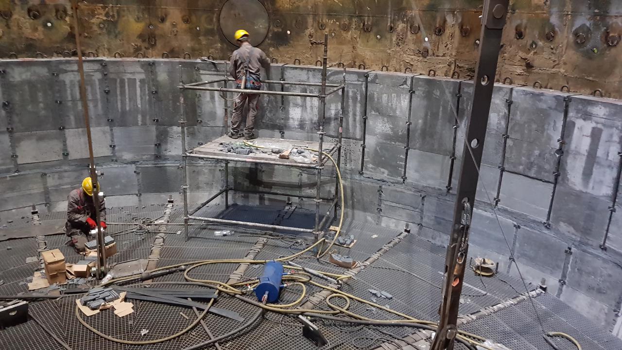 Blast furnace overhaul